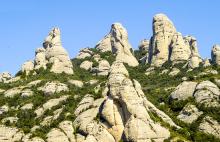 Montaña de Montserrat. Imágenes petrificadas