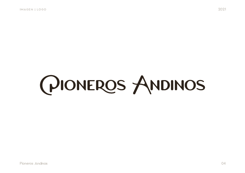 Pioneros Andinos, logotipo.