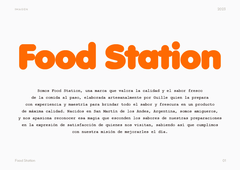 FoodStation, presentación