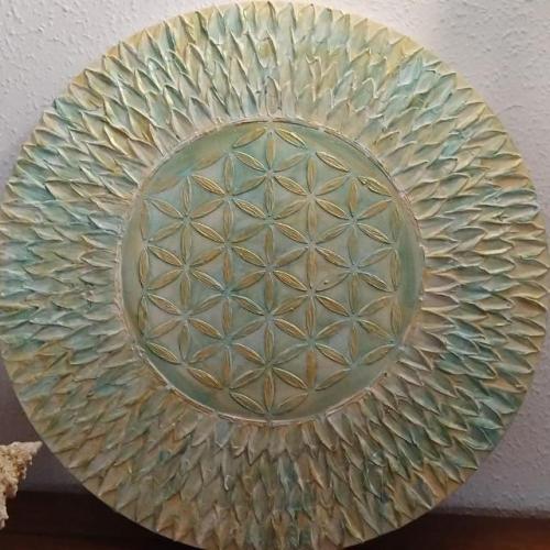 Exquisito Mandala de Geometria Sagrada