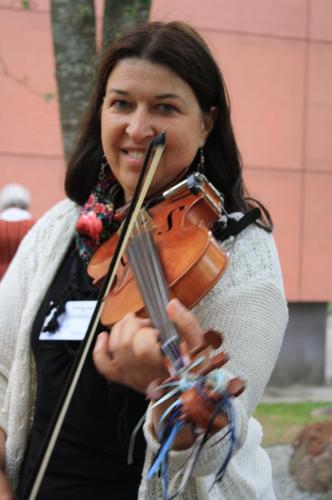 portrait de moi violoniste