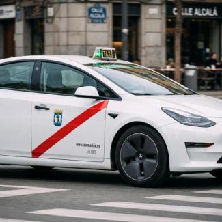 Taxi en el área de prestación conjunta de Madrid