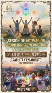 Sesión de activación energética y equilibrio emocional
