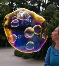 Quieres aprender a hacer burbujas dentro de burbujas?