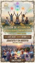 Sesión de activación energética y equilibrio emocional